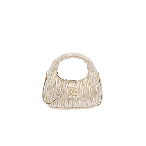 miu miu gold leather bag|miu miu bag vintage.